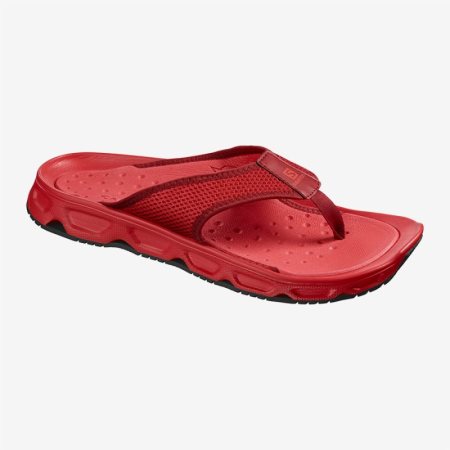 Salomon RX BREAK 4.0 Mens Flip Flops Red UK WSHA